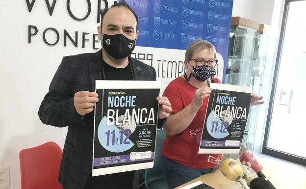 La Noche Blanca regresa a Ponferrada con descuentos en las tiendas y 3.000 euros en premios