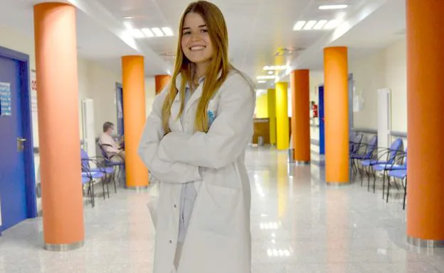 Lucía Rodríguez, nueva podóloga del Hospital San Juan de Dios./