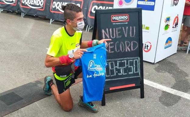 Merillas se 'sale' en la Travesera: gana y pulveriza el récord de la prueba con una mejora de más de media hora