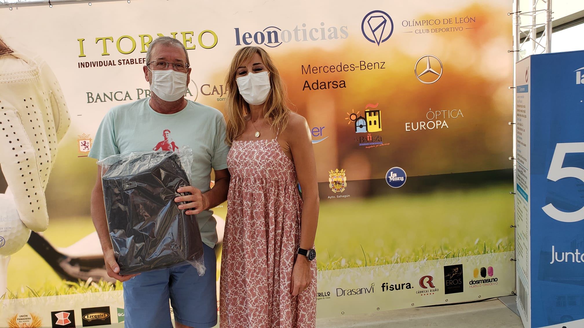 Entrega de premios del I Torneo de Golf leonoticias