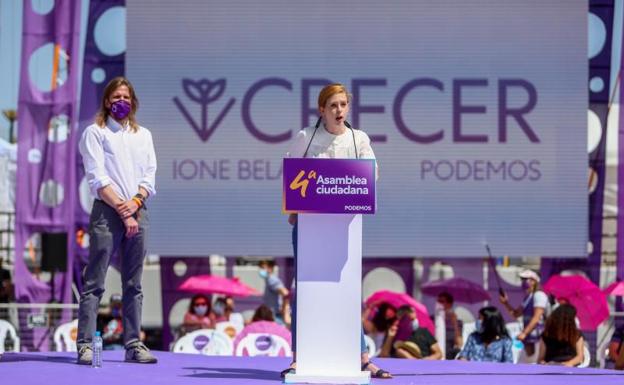 Belarra ahonda la feminización de Podemos y nombra a Verstrynge número tres