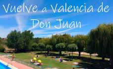 El 25 de junio vuelve el verano a Valencia de Don Juan, vuelven las piscinas