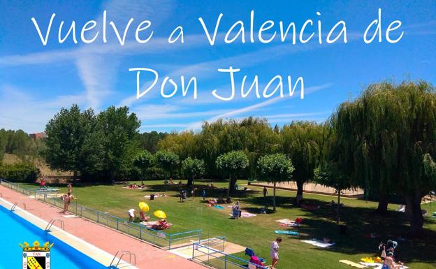 El 25 de junio vuelve el verano a Valencia de Don Juan, vuelven las piscinas