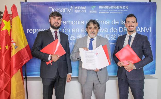 Drasanvi afianza su presencia en China firmar un acuerdo con Sinopharm
