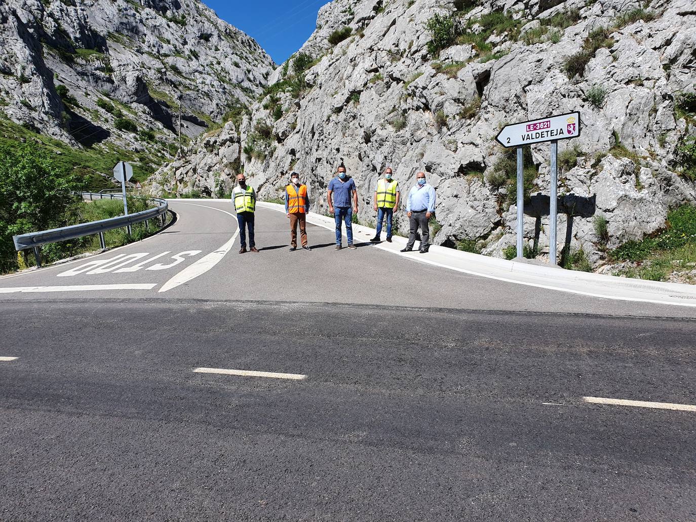 La Diputación culmina las labores de pintado de marcas viales en 37 carreteras tras una inversión de 84.000 euros