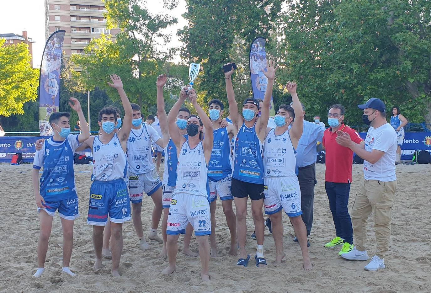 Éxitos del equipo leonés en Valladolid