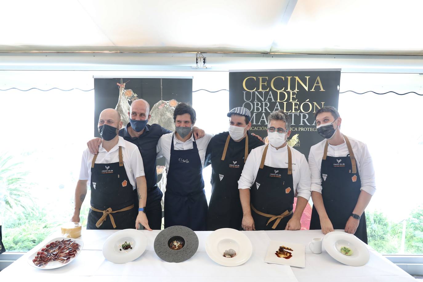 Seis estrellas Michelín hacen virguerías con la cecina de León entre la élite de la cocina vasca