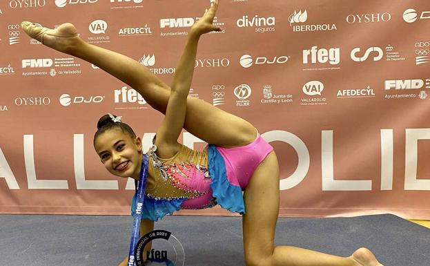 Otra medalla para el Ritmo: Carmela Pérez, bronce en categoría infantil