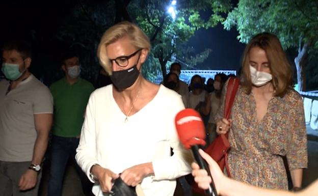 María Zurita disfruta de un fin de semana lleno de emociones