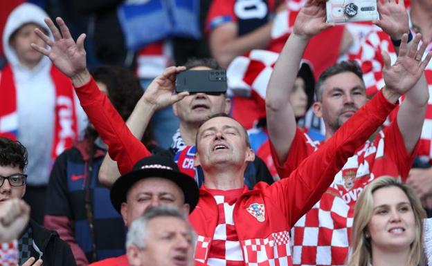 Croacia goleará en la grada