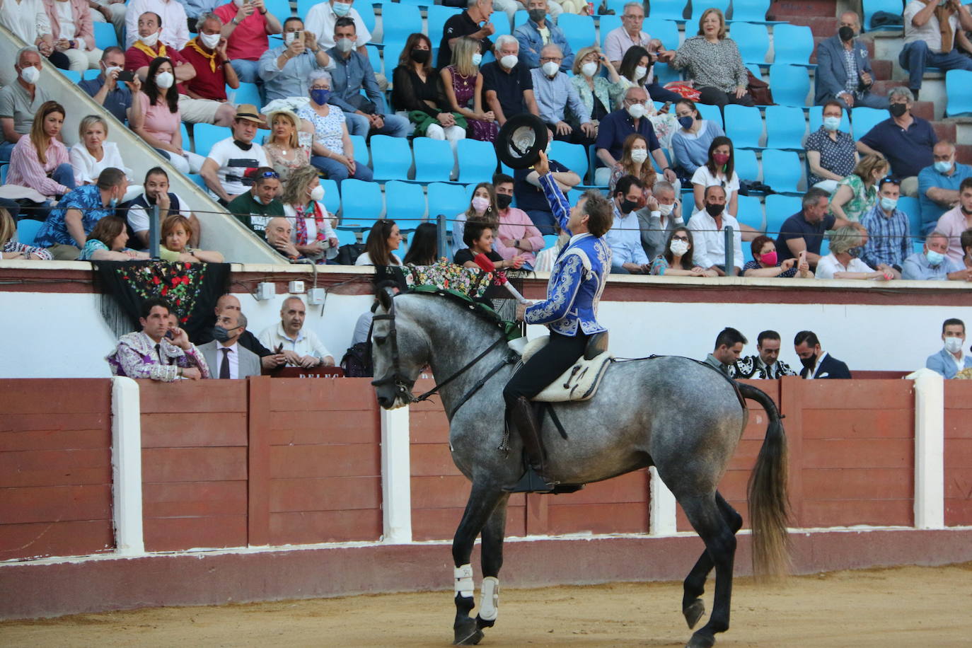 Las mejores imágenes de Pablo Hermoso de Mendoza en la plaza de toros de León