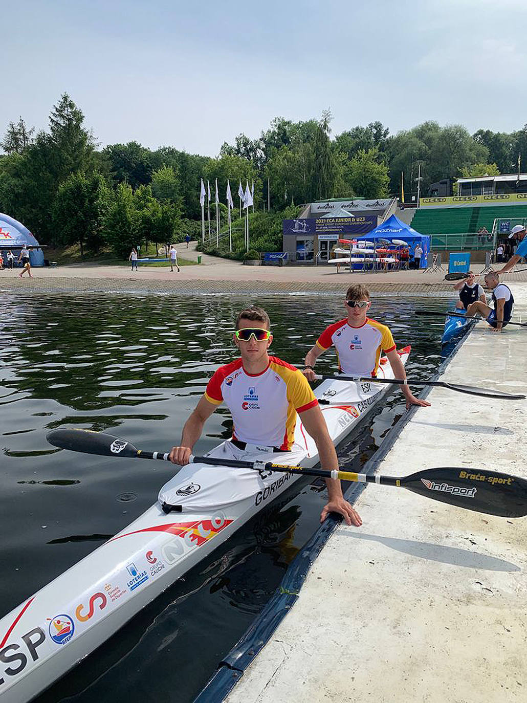 Ernesto Goribar Jr. consigue la medalla de plata en el Campeonato de Europa de Piragüismo de pista de Polonia