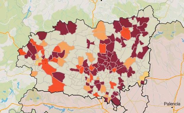 Zamora, Burgos y León disparan su incidencia y se sitúan por encima de 450 casos a 14 días