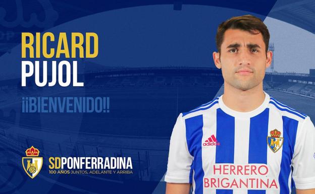 El defensa Ricard Pujol se une a la plantilla de la SD Ponferradina