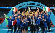 Donnarumma corona a Italia en Wembley
