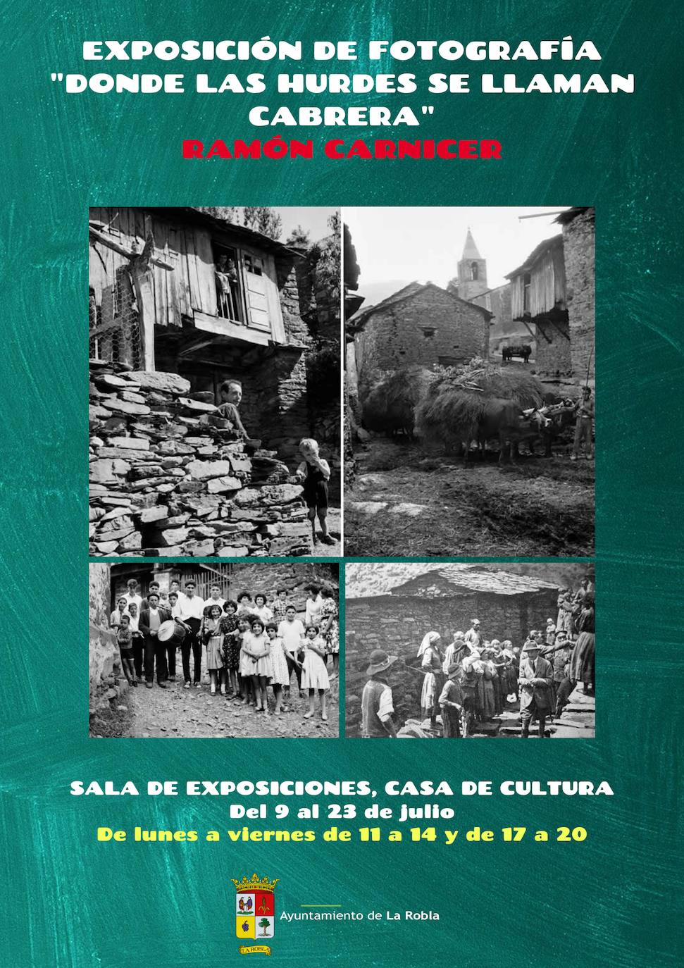 La Robla expone las fotos que dieron forma a 'Donde las Hurdes se llaman Cabrera'
