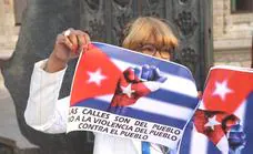 Los cubanos de León reclaman «el fin de la dictadura» y piden urgente «ayuda humanitaria»