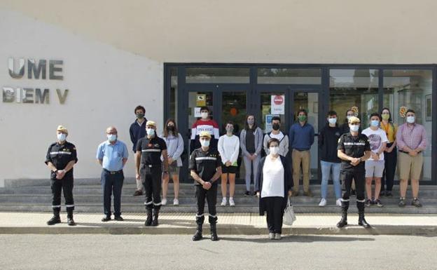 La UME participa en el II curso de cultura de seguridad y defensa para jóvenes universitarios de la ULE