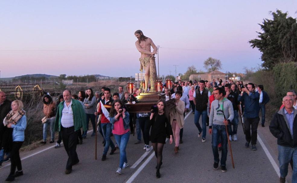 Villagarcía de Campos: devoción al Ecce Homo, entre San Blas y el Rosario