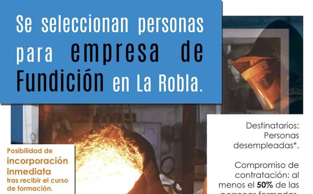 La empresa Nord Casting inicia en La Robla la segunda fase de su proyecto de formación con compromiso de empleo