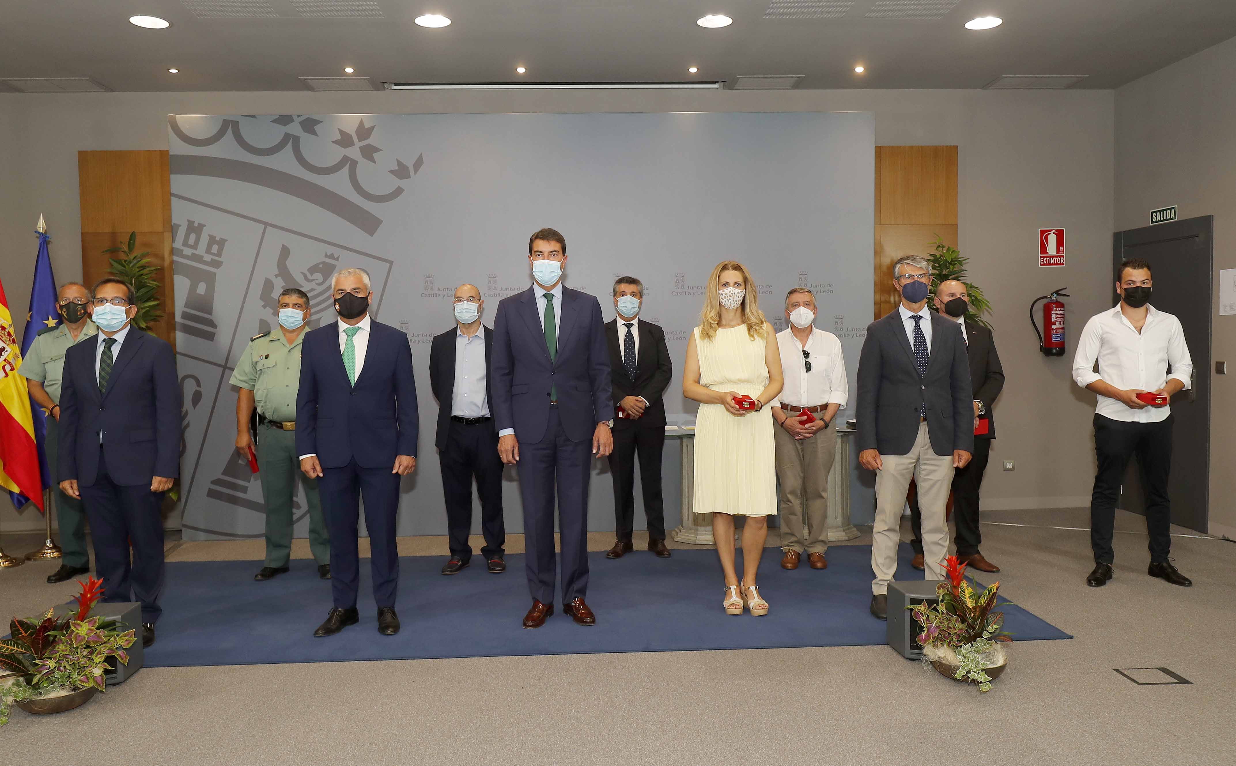 La Junta otorga la medalla a las víctimas del terrorismo de Castilla y León