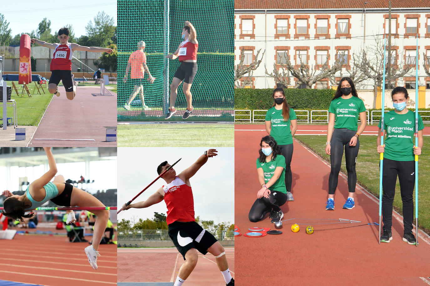 Ocho atletas del ULE Sprint participarán en el Campeonato de España Sub-18