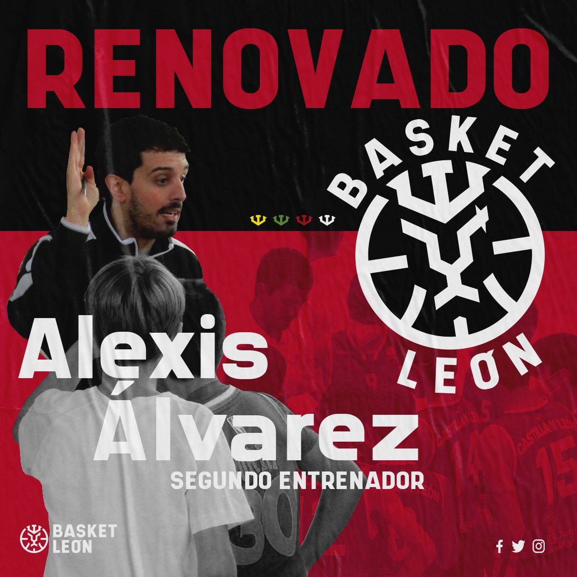 Alexis Álvarez será el segundo entrenador de Luis Castillo en el Basket León