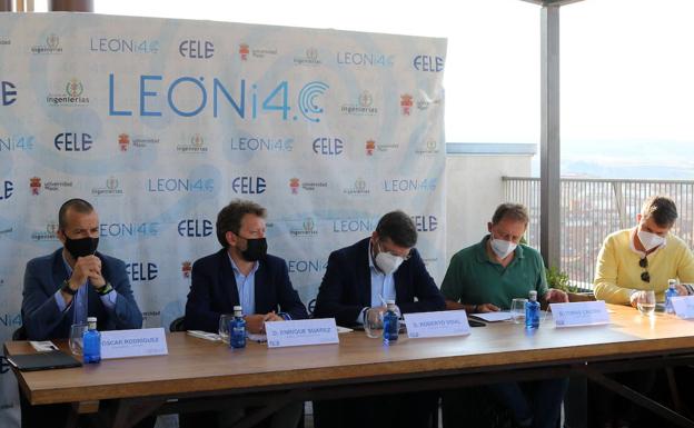 Fele y Ule sientan las líneas estratégicas de trabajo para el próximo trimestre del proyecto Leóni 4.0