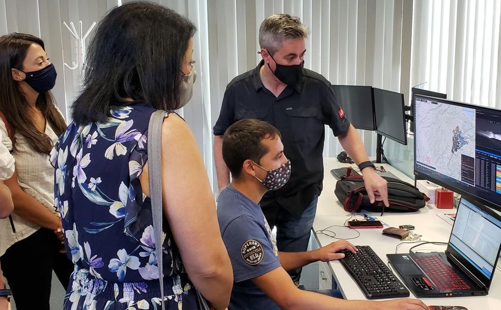 León, en la primera línea de la lucha contra el fuego en California y Oregón