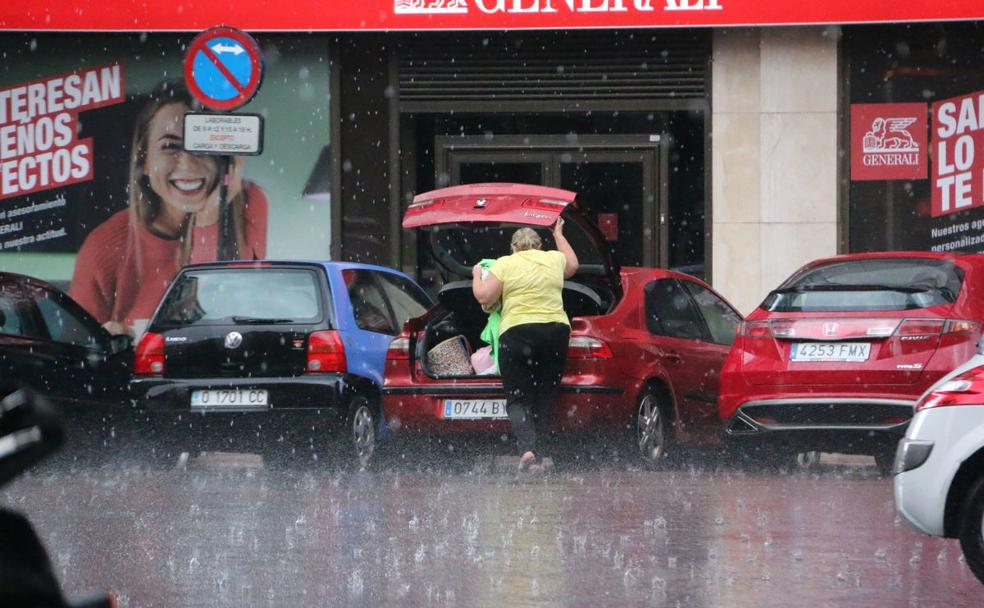 No hay verano en León... sin tormenta