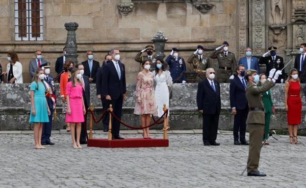 El Rey convierte la ofrenda a Santiago en un alegato por la unión de los pueblos