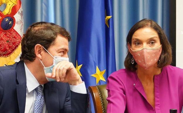 Mañueco fija para finales de agosto o septiembre la primera reunión del grupo de trabajo sobre los fondos europeos