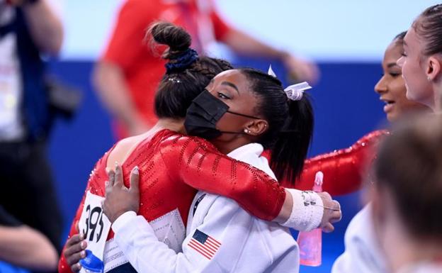 Biles, seria duda para el resto de los Juegos