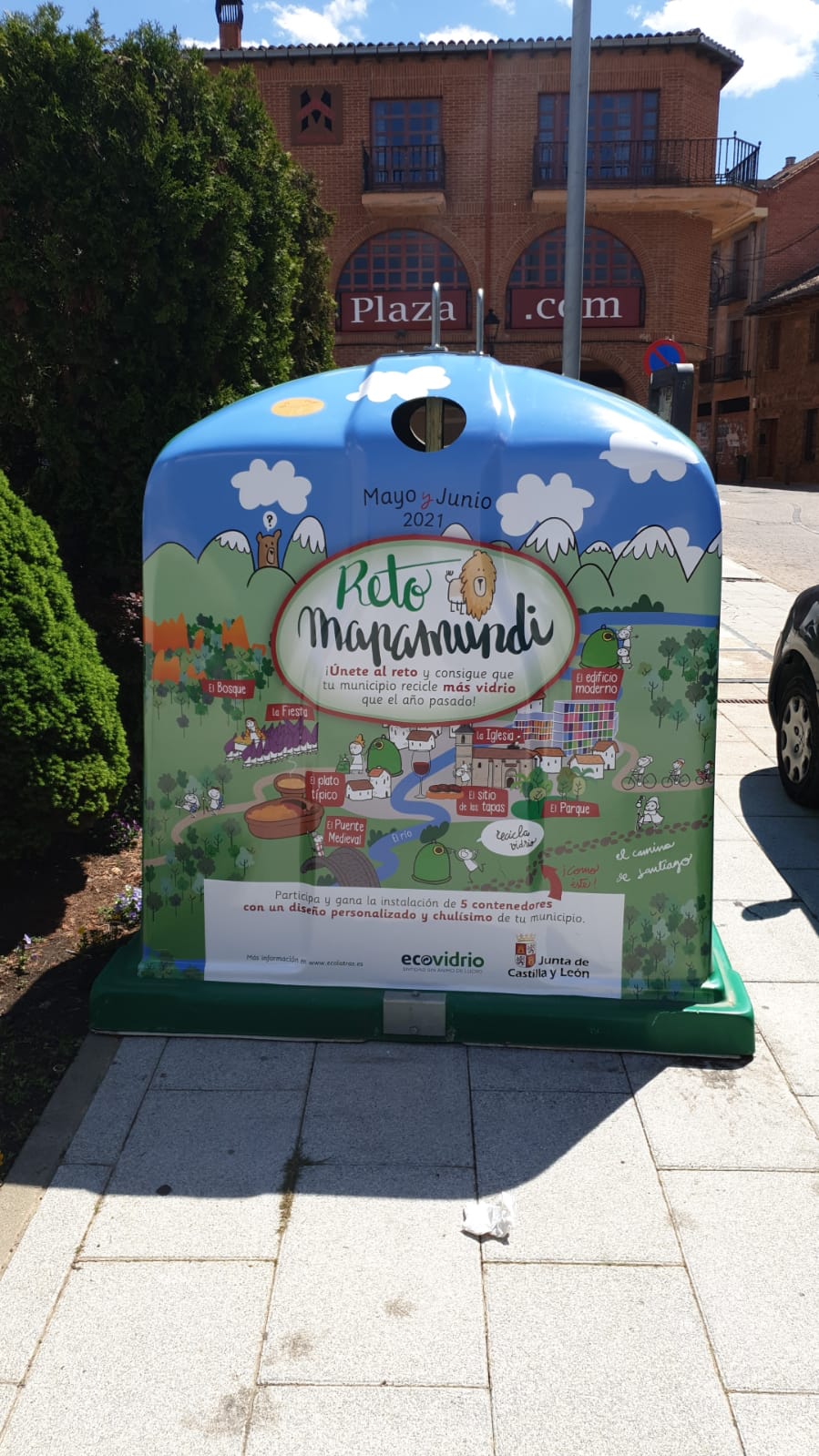 Un total de 14 municipios han reciclado más vidrio y superan el 'reto mapamundi'