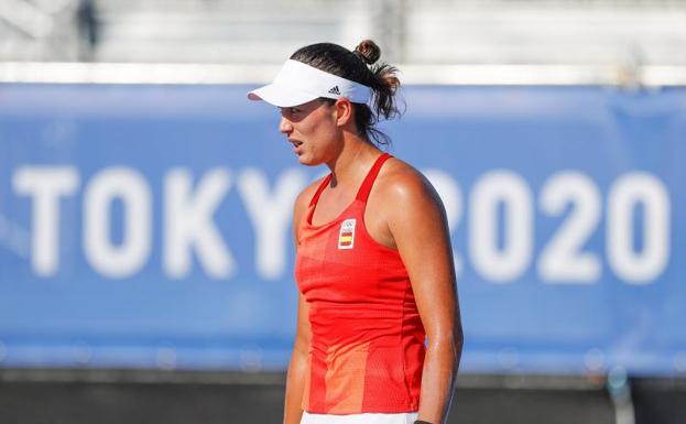 Garbiñe Muguruza se despide en cuartos