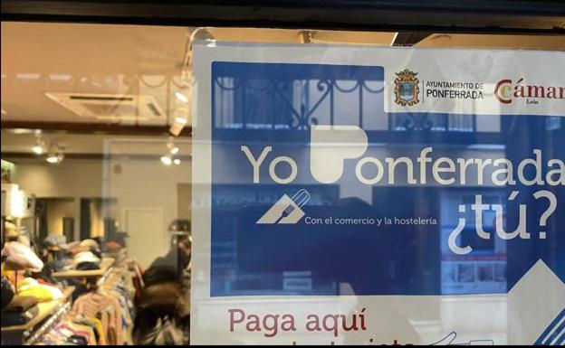 La campaña de bonos consumo de Ponferrada lleva emitidas 1.500 tarjetas en dos meses