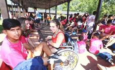 Comienza en Cubillos del Sil el Campamento Aspaym para 30 niños con y sin discapacidad