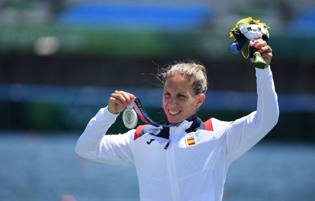 Portela, plata, captura la octava medalla para España