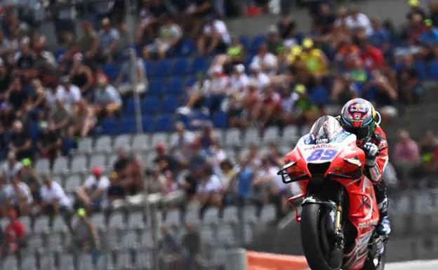 Jorge Martín en el circuito Red Bull Ring/JOE KLAMAR (AFP)