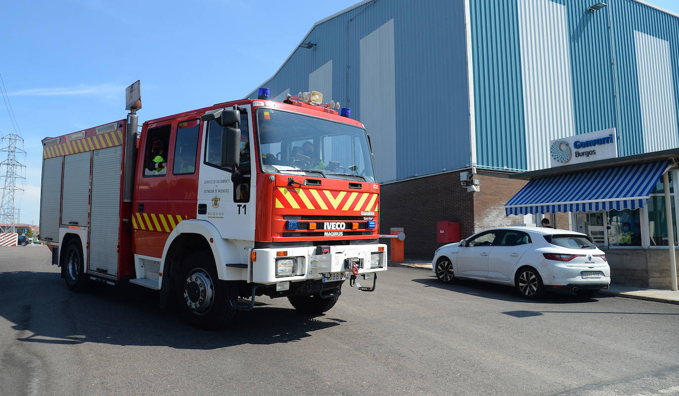 Accidente laboral con dos fallecidos en la fábrica burgalesa de Gonvarri