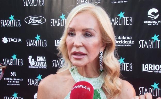 Carmen Lomana arremete contra Rocío Carrasco para defender a Olga Moreno