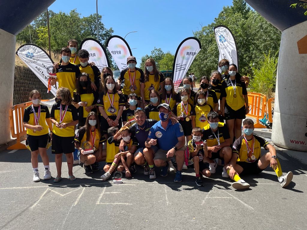 Lluvia de podios para el Leitariegos en los Campeonatos de España y Castilla y León de Combinada