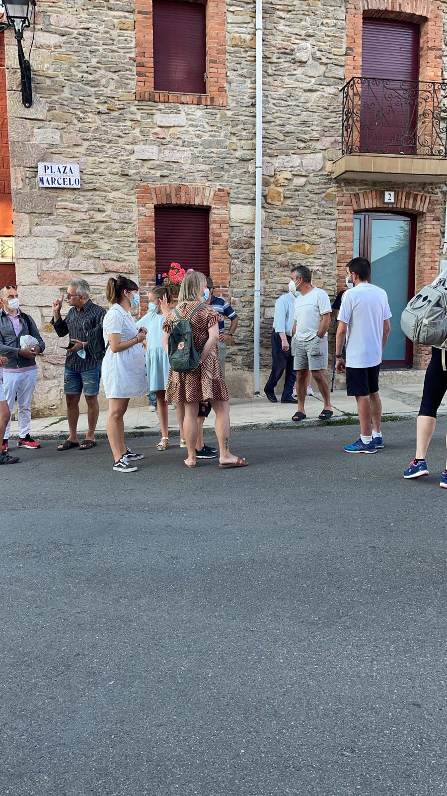 Concentración en la localidad de Cistierna