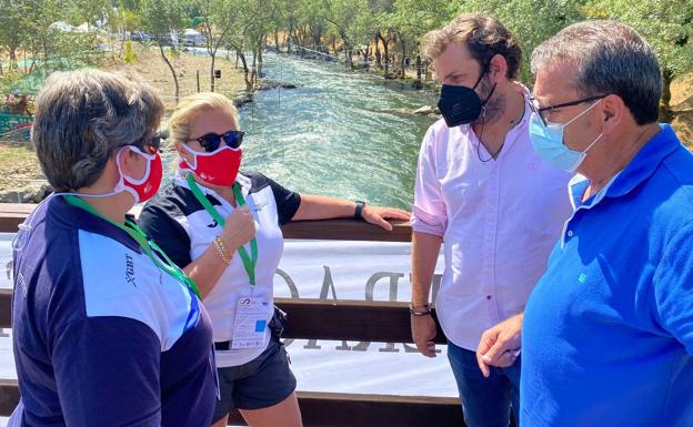 Javier Santiago pide más implicación para atraer a Sabero un Mundial de aguas bravas