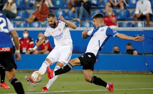 Vídeo: Doblete de Benzema para empezar con fuerza en Mendizorroza