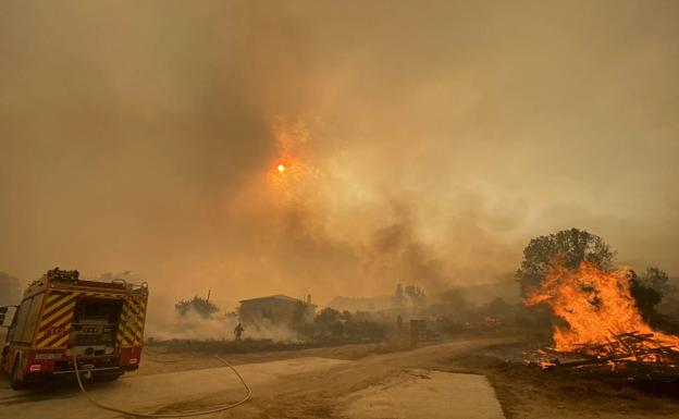 El fuego quema este año en España el equivalente a 62.000 campos de fútbol