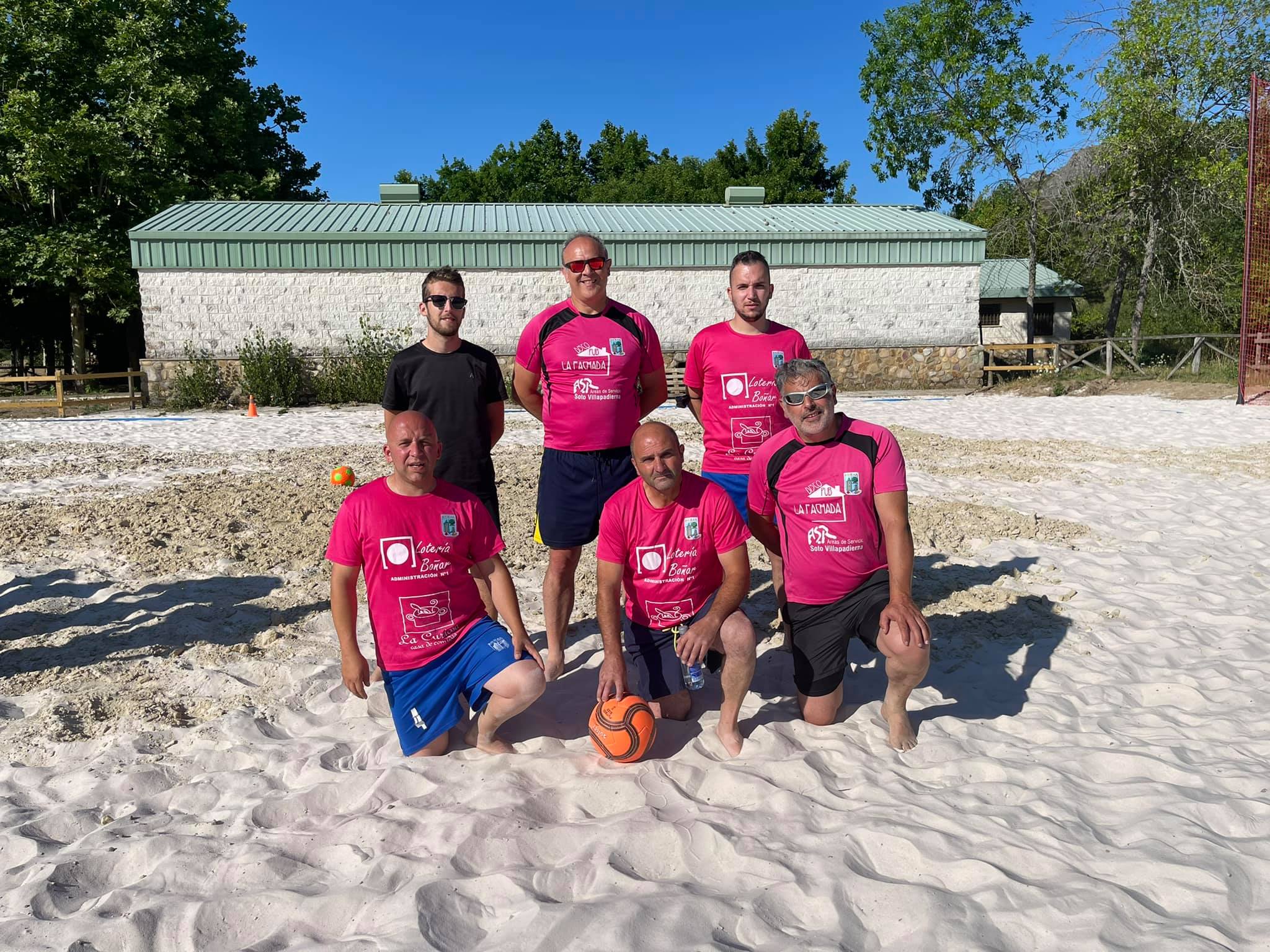 Torneo de fútbol playa en Boñar