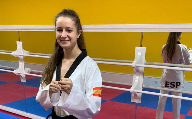 La leonesa Ana Martínez da un paso más y participará en los Europeos Sub-21 de Taekwondo