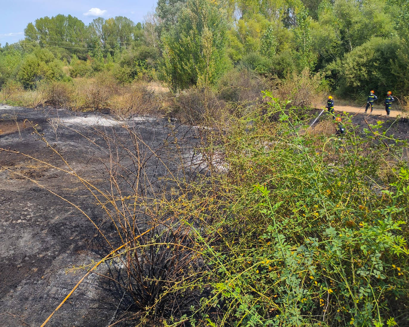 Incendio en Villabalter