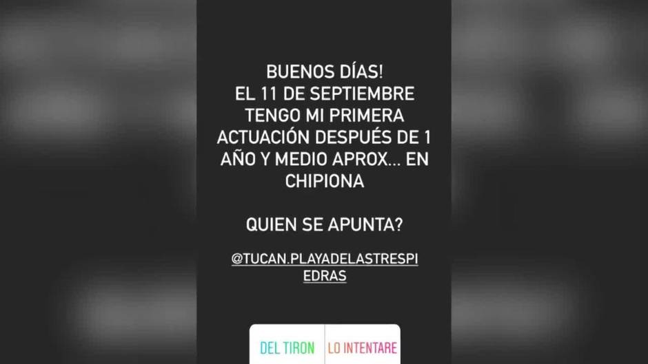 Kiko Rivera anuncia nuevo concierto después de año y medio